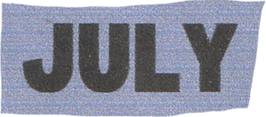 Scanned DIY July Sticker 